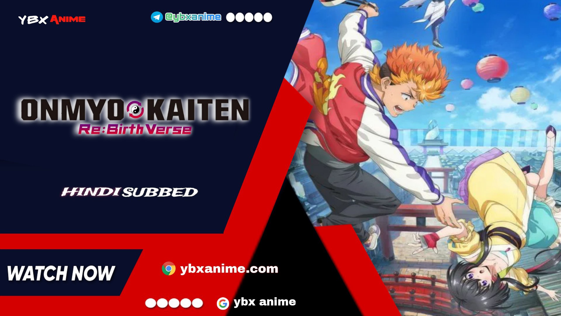 Onmyou Kaiten Rebirth Hindi Subbed